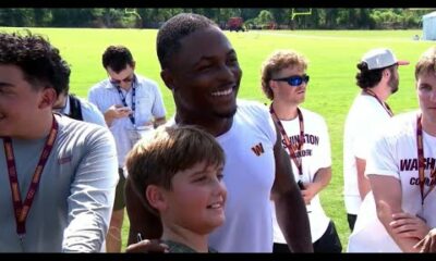 Commanders wide receiver Terry McLaurin draws cheers, brushes away talk of contract