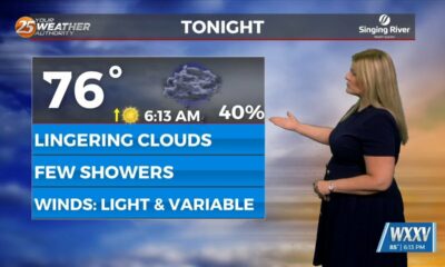 7/29 - Sam Lucey's "Warm and Cloudy" Tuesday Evening Forecast