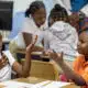 JPS superintendent visits on first day of school
