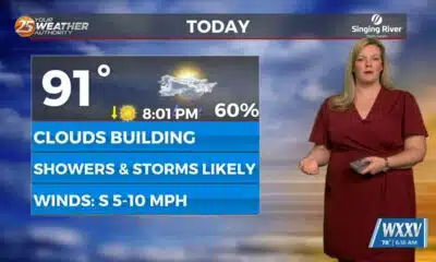Sam's "Hot and Slightly Wetter" Thursday Morning Forecast