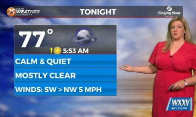 Sam's "Warm and Humid" Tuesday Evening Forecast
