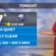 Sam's "Warm and Humid" Tuesday Evening Forecast