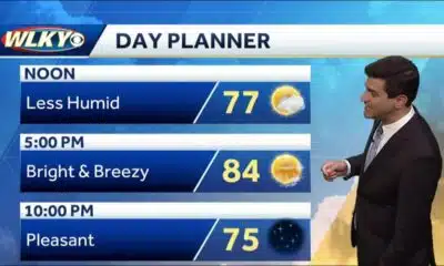 Goodbye to the heat... comfortable weekend weather on the way
