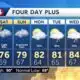 Carolinas brace for storms, flash floods, and a weekend cooldown