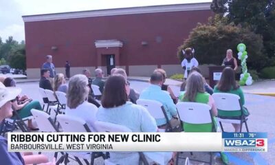 Ribbon cutting for new clinic