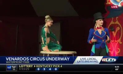 Under the big top with a Contortionist at Venardo's Circus