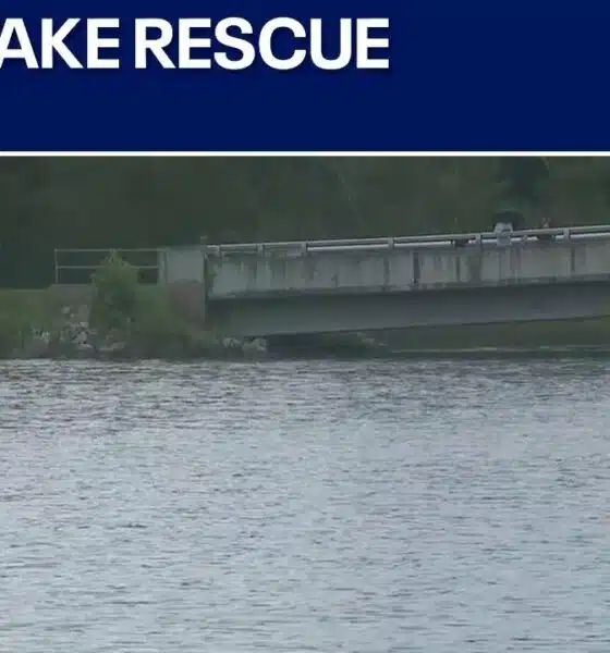 Woman, daughter rescued from Georgia Lake after girl slips in | FOX 5 News