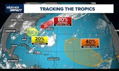 Weather Impact: Tracking 3 spots in the tropics