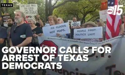 Texas governor orders arrests and bribery probe of House Democrats amid redistricting protests