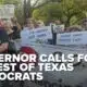 Texas governor orders arrests and bribery probe of House Democrats amid redistricting protests