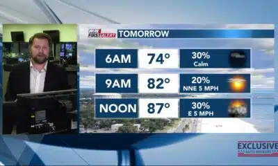 FIRST ALERT: Hot & humid Thursday, afternoon storms possible (08/06/2025)