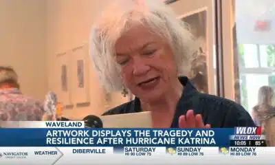 Local artist, Kat Fitzpatrick, breaks down her experience of Hurricane Katrina through her artwor...