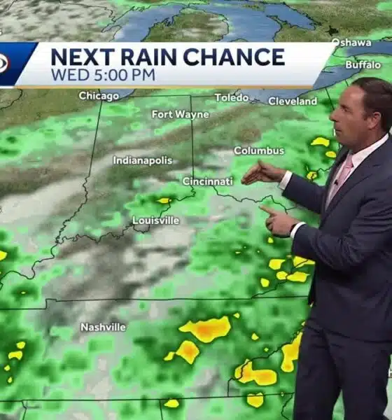 Staying hot with rain chances returning this week