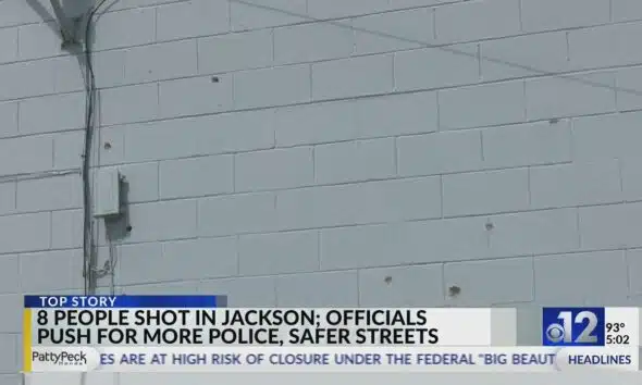 Eight injured in Jackson shooting, one in critical condition