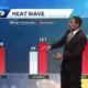 Extremely hot temperatures for this weekend