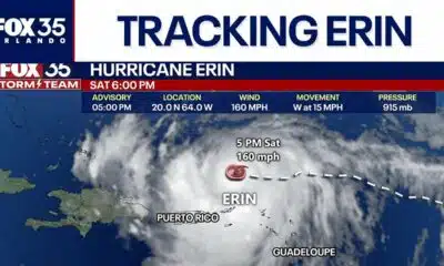 Hurricane Erin tracker: Stom rapidly intensifies into dangerous Category 5 hurricane