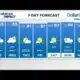 Low 80s and winds possible from Hurricane Erin