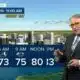 A bit cooler Monday with highs in low to mid 80s