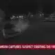 Neighbor's camera captures suspect starting the fire