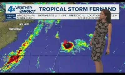 Monday Noon Tropics Update: Fernand heads north, Invest 99 fizzles