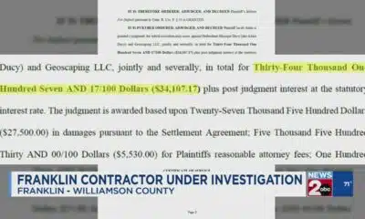 Franklin contractor under investigation