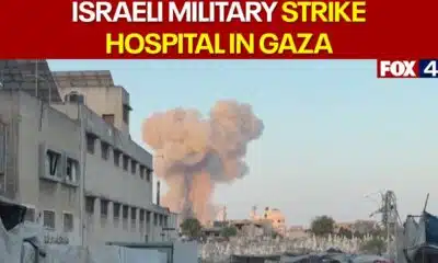 Israeli military strikes hospital in Gaza twice