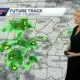Showers move into Central Alabama Thursday with occasional showers through the Labor Day weekend