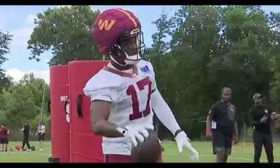 McLaurin joins Commanders for practice after signing extension | NBC4 Washington