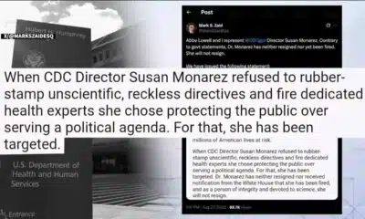 CDC director Susan Monarez is fired and other agency leaders resign