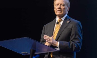 Tommy Duff tries to stake out 'outsider' identity in first political speech
