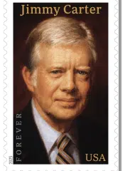 US Postal Service reveals Jimmy Carter forever stamp