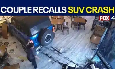 Couple recalls moment SUV smashed into restaurant