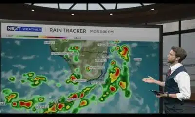 Scattered showers in South Florida for Labor Day