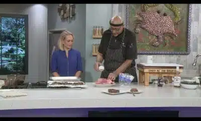 WWL anchors switch-a-roo during cooking with Chef Kevin Belton