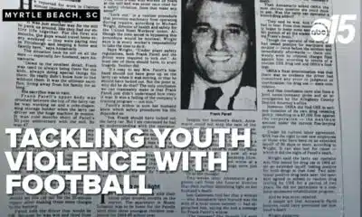 After using football to overcome childhood hardships, local coach deters youth violence with sports