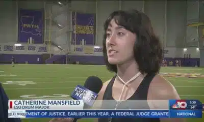 NBC 10 News Today: LSU female drum major