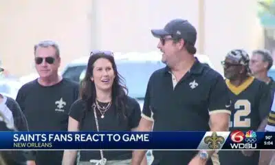 Saints fans react to season opener game