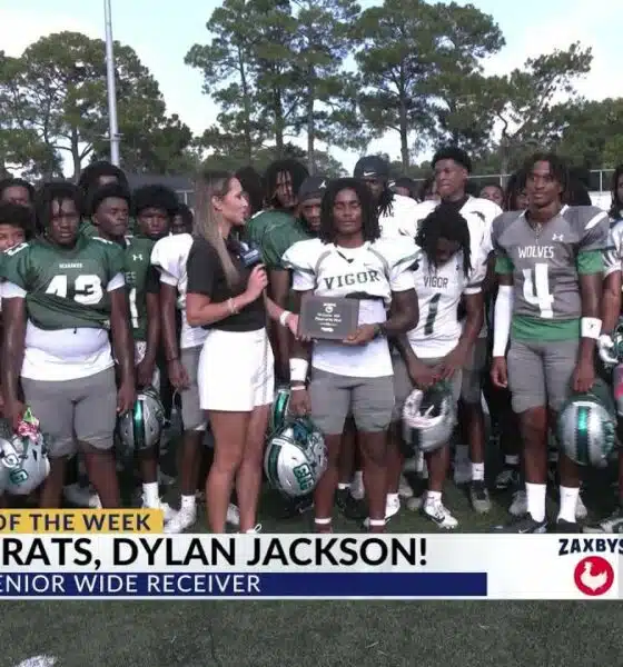 Zaxby's Player of the Week: Dylan Jackson, Vigor WR