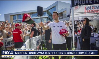 Manhunt underway for shooter in Charlie Kirk's death