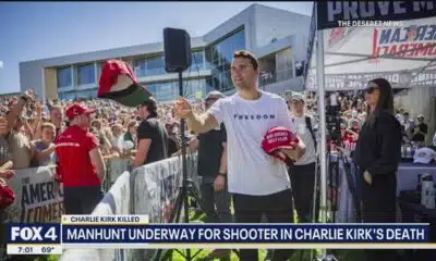 Manhunt underway for shooter in Charlie Kirk's death