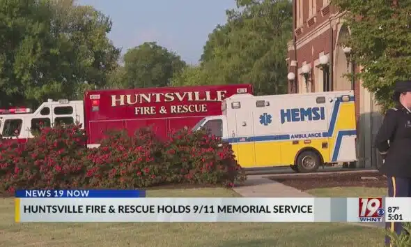 Huntsville Fire & Rescue Holds 9/11 Memorial Service | Sept. 11, 2025 | News 19 at 5 p.m.
