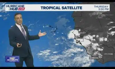 Area of interest forms in the Atlantic