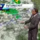 Few showers possible Saturday night into Sunday