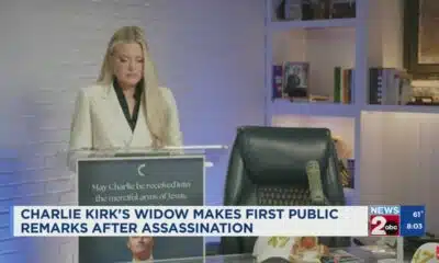 Charlie Kirk's widow makes first public remarks