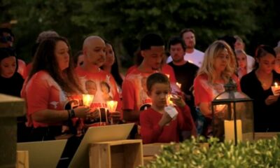 Family, friends hold candlelight vigil in honor of Giovanni Pelletier